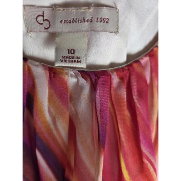 CB Established 1962 Women's Ombre Dress size 10 Spring - Picture 7 of 9